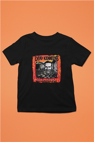 Dead Kennedys Baskılı Unisex Siyah Çocuk Tişört