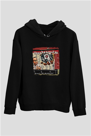 Dead Kennedys Baskılı Unisex Siyah Hoodie