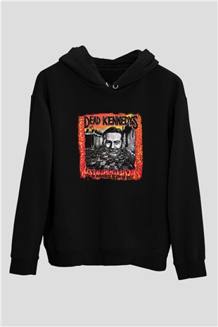 Dead Kennedys Baskılı Unisex Siyah Hoodie