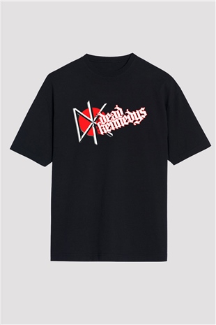 Dead Kennedys Siyah Unisex Oversize Tişört T-Shirt