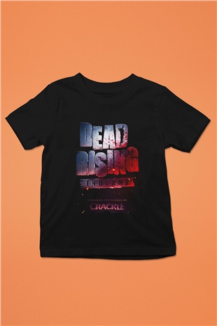 Dead Rising Siyah Unisex Çocuk Tişört