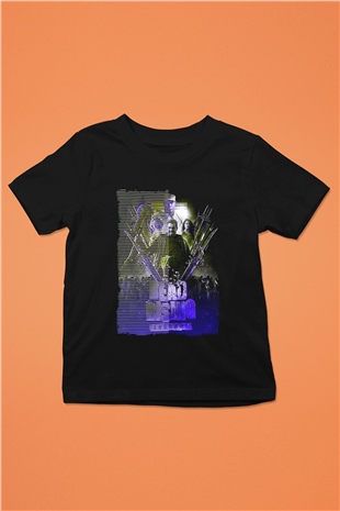 Dead Rising Siyah Unisex Çocuk Tişört
