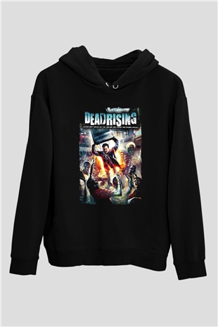 Dead Rising Siyah Unisex Hoodie