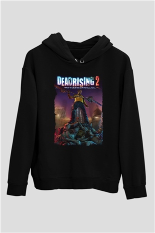 Dead Rising Siyah Unisex Hoodie