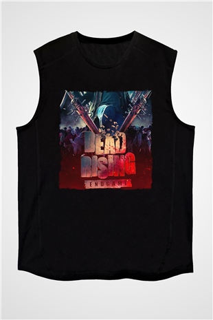 Dead Rising Siyah Unisex Kolsuz Tişört