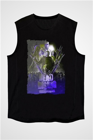 Dead Rising Siyah Unisex Kolsuz Tişört