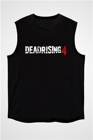 Dead Rising Siyah Unisex Kolsuz Tişört