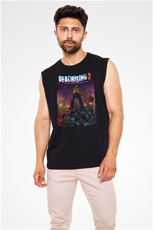 Dead Rising Siyah Unisex Kolsuz Tişört