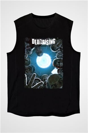 Dead Rising Siyah Unisex Kolsuz Tişört