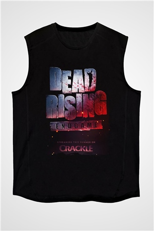 Dead Rising Siyah Unisex Kolsuz Tişört