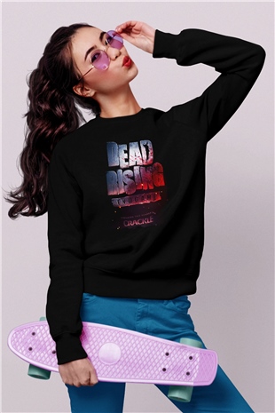 Dead Rising Siyah Unisex Sweatshirt