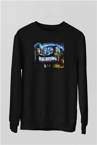 Dead Rising Siyah Unisex Sweatshirt