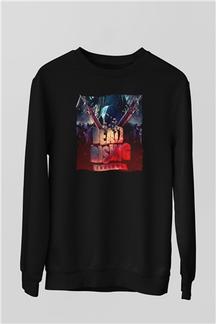 Dead Rising Siyah Unisex Sweatshirt