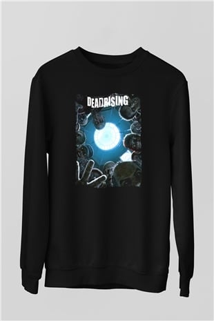 Dead Rising Siyah Unisex Sweatshirt