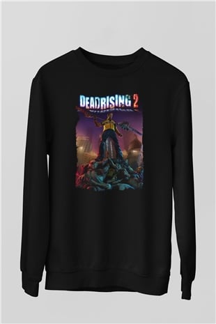 Dead Rising Siyah Unisex Sweatshirt
