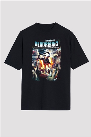 Dead Rising Siyah Oversize Tişört Oversize T-shirt