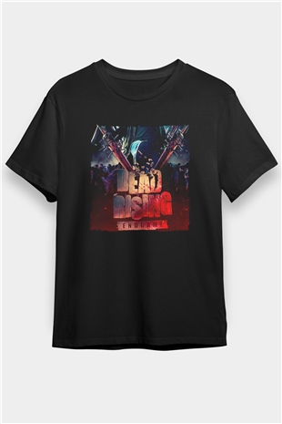 Dead Rising Siyah Unisex Tişört T-Shirt