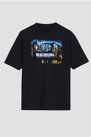 Dead Rising Siyah Oversize Tişört Oversize T-shirt