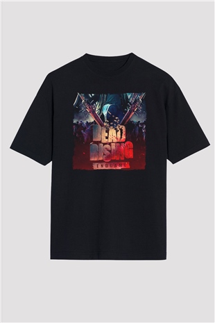 Dead Rising Siyah Oversize Tişört Oversize T-shirt