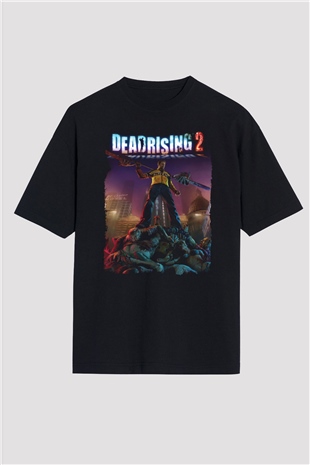 Dead Rising Siyah Oversize Tişört Oversize T-shirt