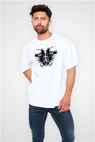 Dead Space Beyaz Unisex Oversize Tişört T-Shirt