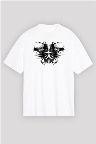 Dead Space Beyaz Unisex Oversize Tişört T-Shirt