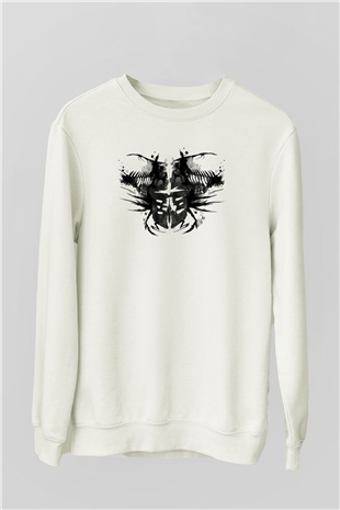 Dead Space Beyaz Unisex Sweatshirt