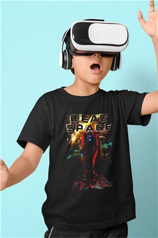 Dead Space Siyah Unisex Çocuk Tişört