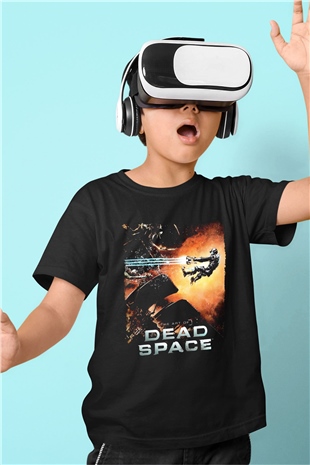 Dead Space Siyah Unisex Çocuk Tişört