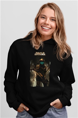 Dead Space Siyah Unisex Hoodie
