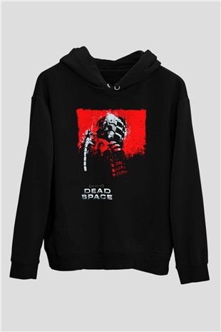 Dead Space Siyah Unisex Hoodie