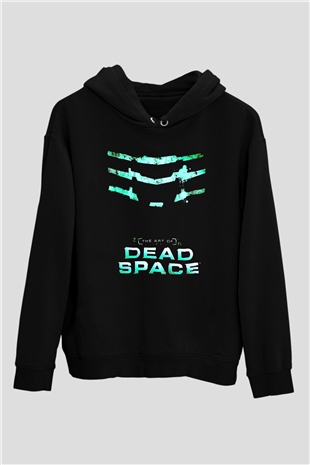 Dead Space Siyah Unisex Hoodie