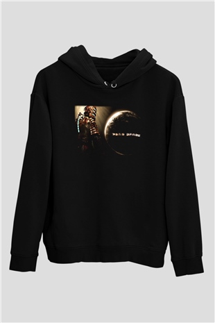 Dead Space Siyah Unisex Hoodie