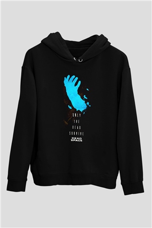 Dead Space Siyah Unisex Hoodie