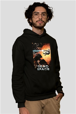 Dead Space Siyah Unisex Hoodie