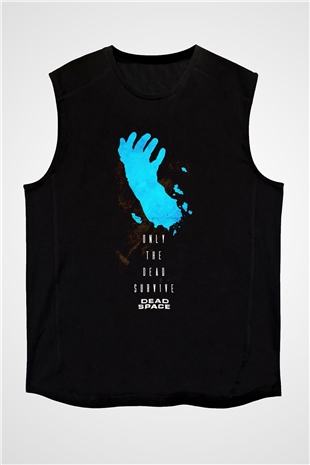 Dead Space Siyah Unisex Kolsuz Tişört