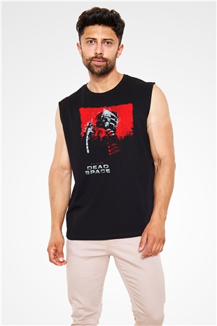 Dead Space Siyah Unisex Kolsuz Tişört