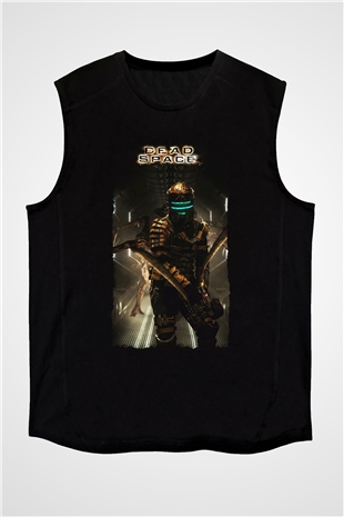 Dead Space Siyah Unisex Kolsuz Tişört
