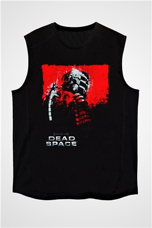 Dead Space Siyah Unisex Kolsuz Tişört