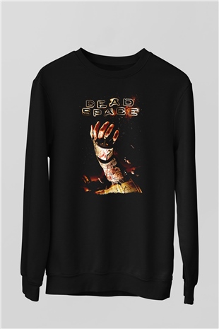 Dead Space Siyah Unisex Sweatshirt