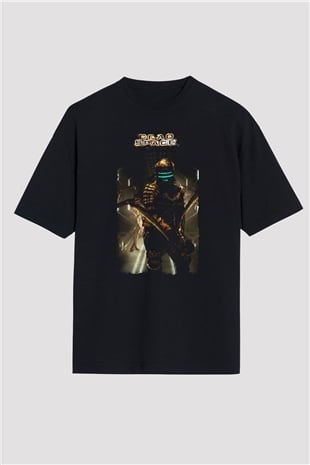 Dead Space Siyah Oversize Tişört Oversize T-shirt