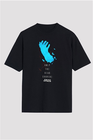 Dead Space Siyah Oversize Tişört Oversize T-shirt