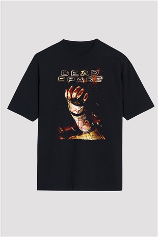Dead Space Siyah Oversize Tişört Oversize T-shirt