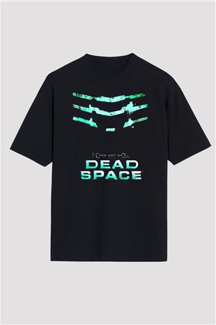 Dead Space Siyah Oversize Tişört Oversize T-shirt