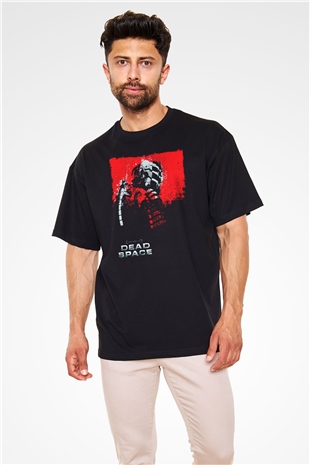 Dead Space Siyah Oversize Tişört Oversize T-shirt