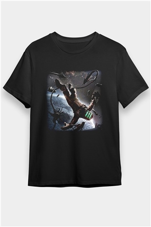 Dead Space Siyah Unisex Tişört T-Shirt
