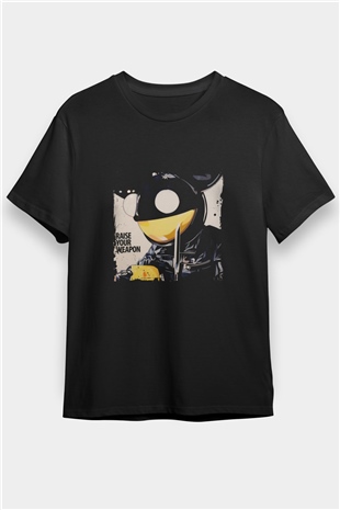Deadmau5 Baskılı Unisex Siyah Tişört