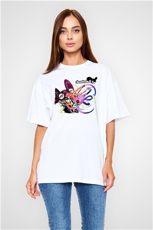 Deadmau5 Beyaz Unisex Oversize Tişört T-Shirt