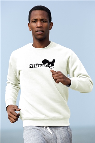Deadmau5 Beyaz Unisex Sweatshirt