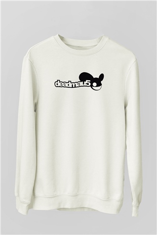 Deadmau5 Beyaz Unisex Sweatshirt